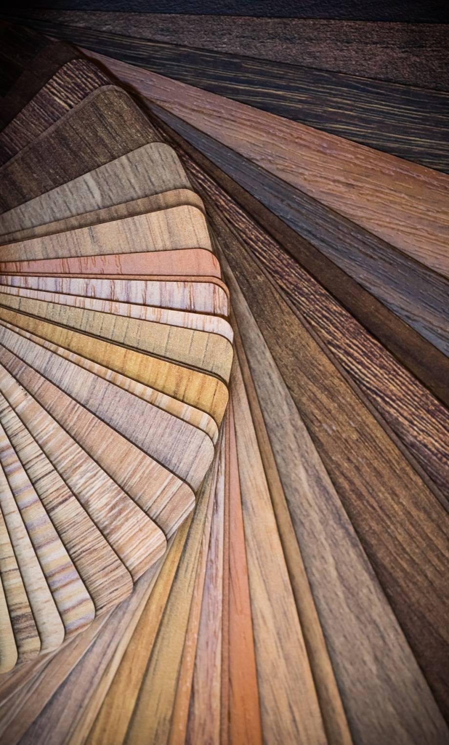 Wooden samples for floor laminate or furniture in home or commercial building.Small color sample boards. Image for design